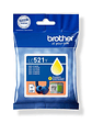 Brother Cartucho LC521Y Amarillo - Miniatura 1