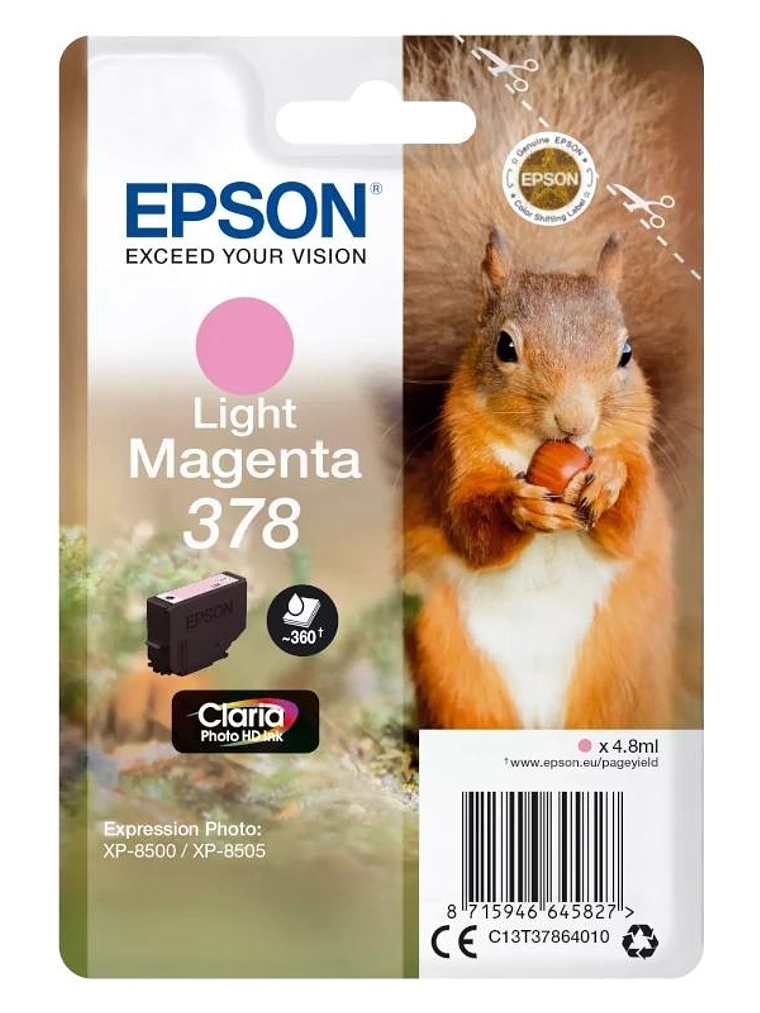 Epson Cartucho 378 Magenta Claro 1