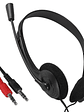 iggual Auriculares con micro 2 x 3.5 mm EASY CALL - Miniatura 1