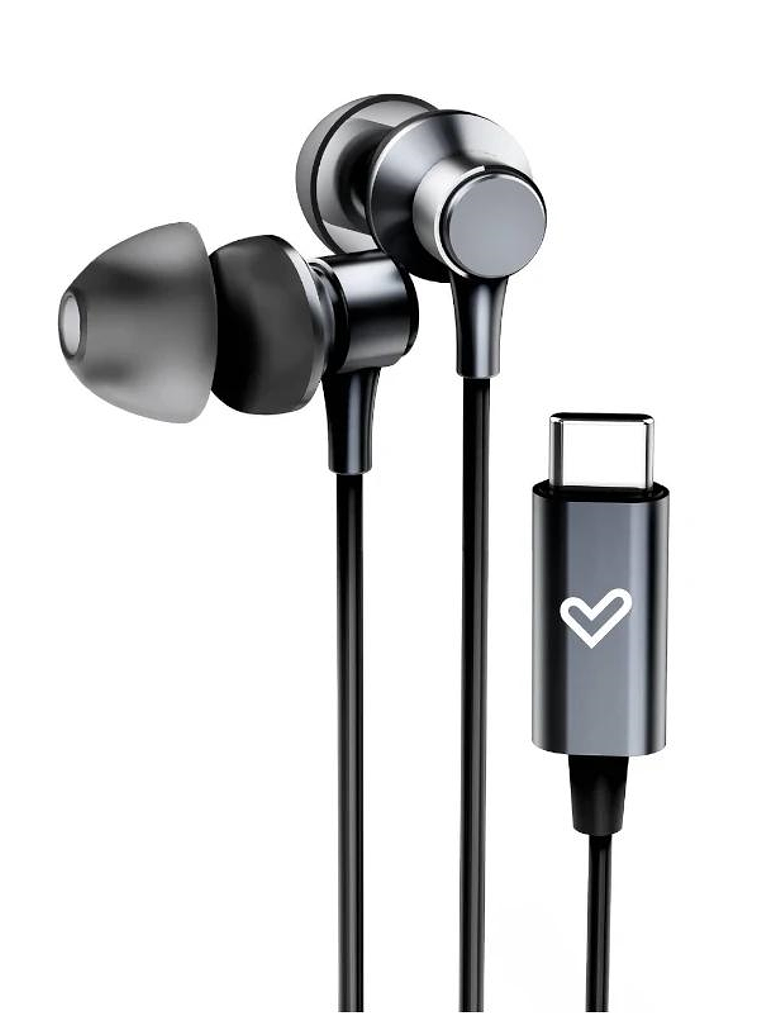 Energy Sistem Auriculares Metallized Type C Black 1