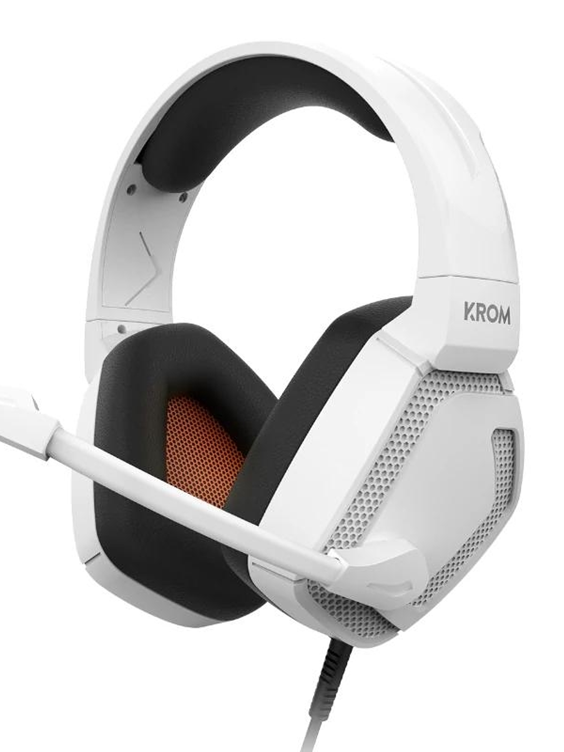 KROM KOPA PRO | AURICULAR GAMING STEREO BLANCO 1