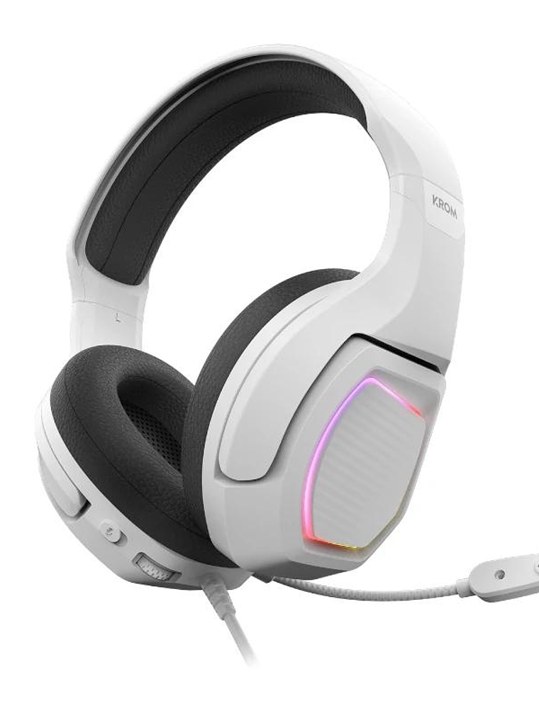 KROM KOPA AURICULARES GAMING 7.1 VIRTUAL BLANC 2