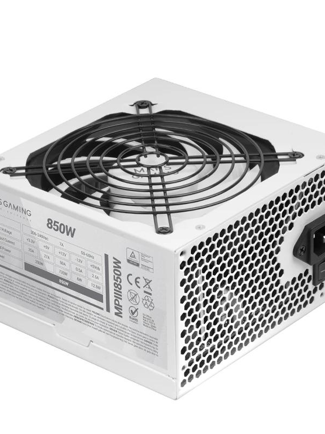 Mars Gaming Fuente MPIII 850W Ultra silent 1