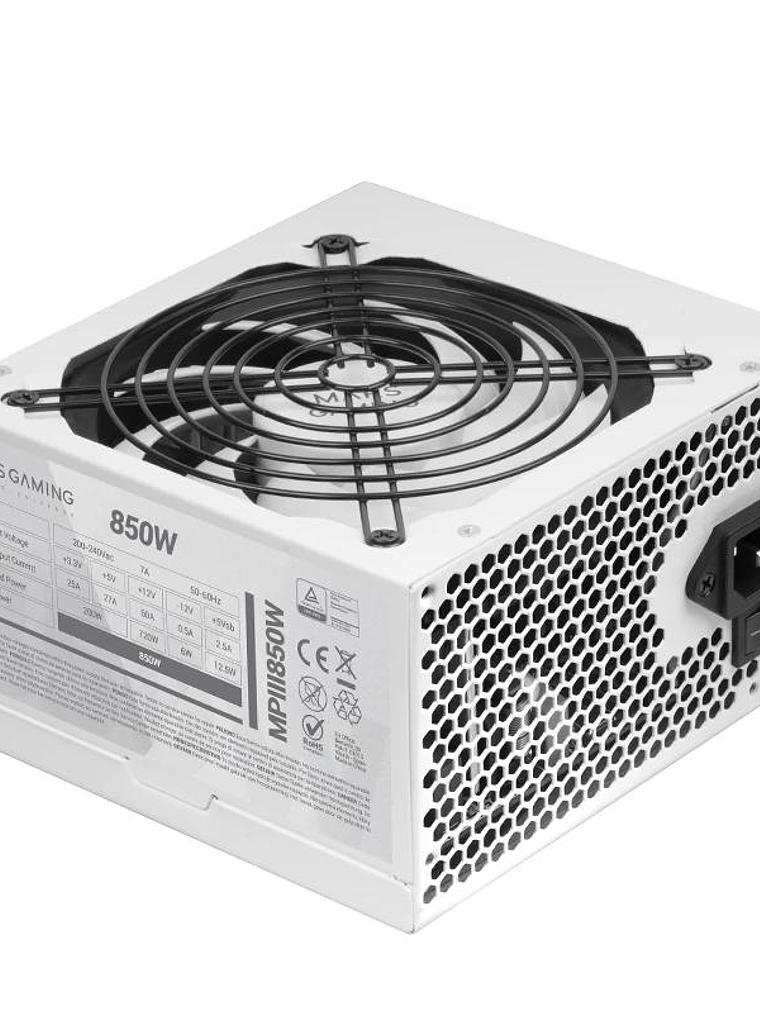 Mars Gaming Fuente MPIII 850W Ultra silent 1