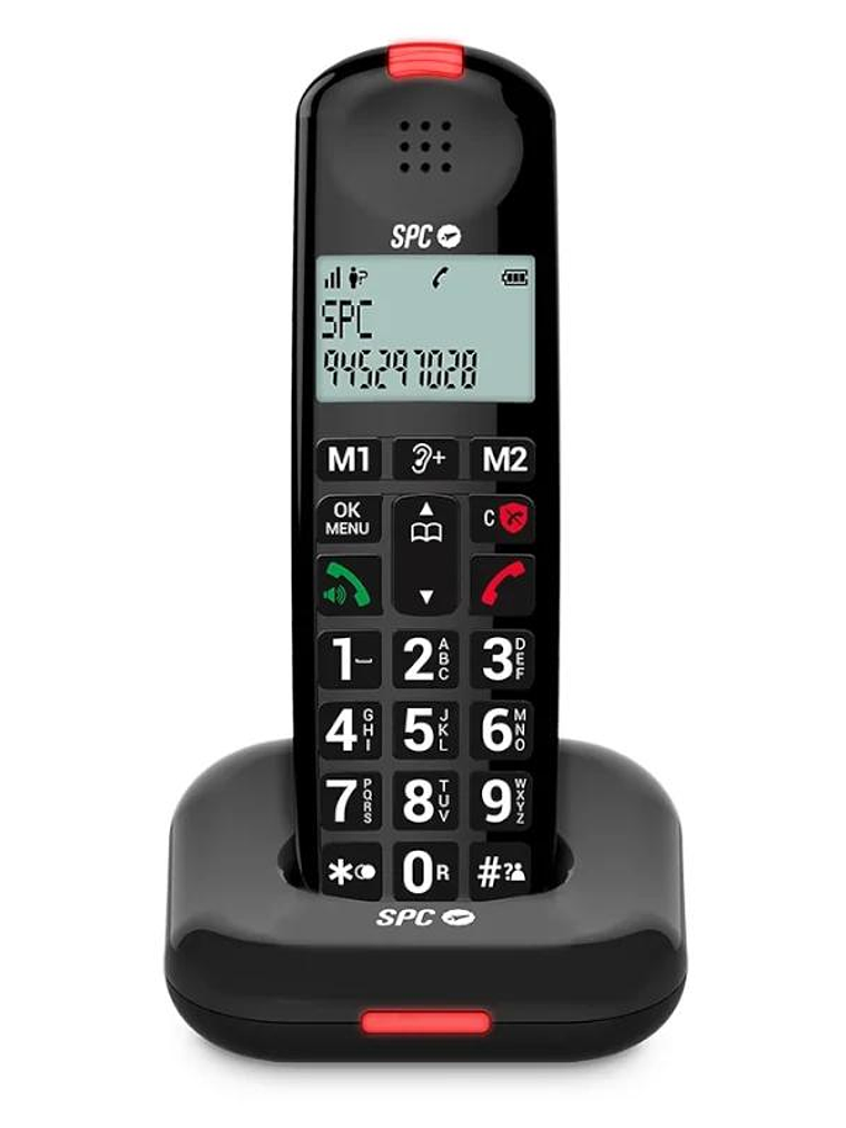 SPC 7612N Telefono Inalámbrico COMFORT KAIRO Negro 2