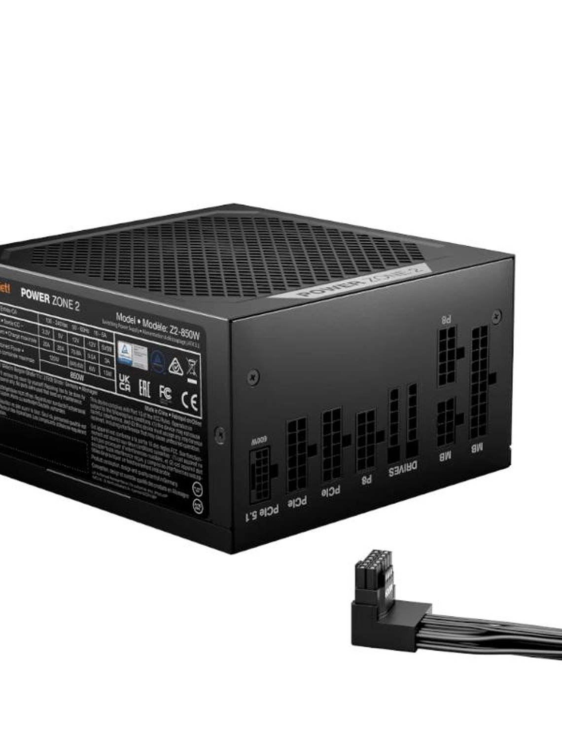 be quiet! Fuente Power Zone2 850W 80 PLUS Platinum 3