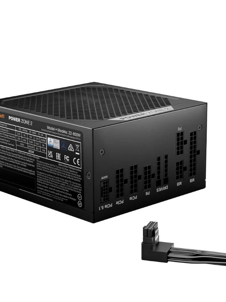 be quiet! Fuente Power Zone2 850W 80 PLUS Platinum 3