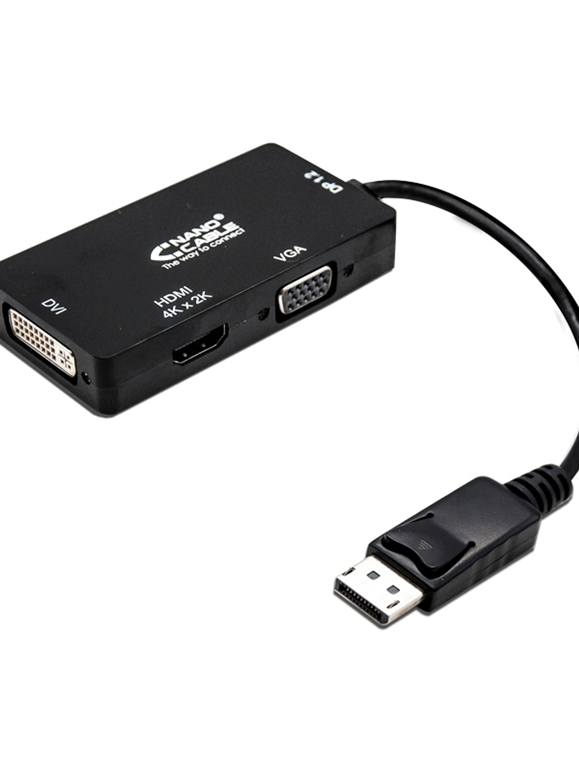 Nanocable Conversor Displayport  A VGA/DVI/HDMI 1