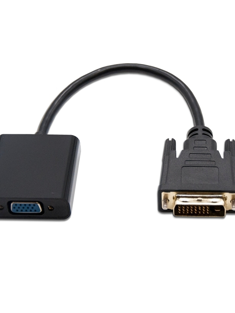 Nanocable Conversor DVI 24+1/M A VGA HDB15/H 10 cm 1