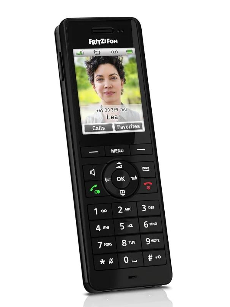 FRITZ! Fon X6 Teléfono inalamb.DECT Negro 3