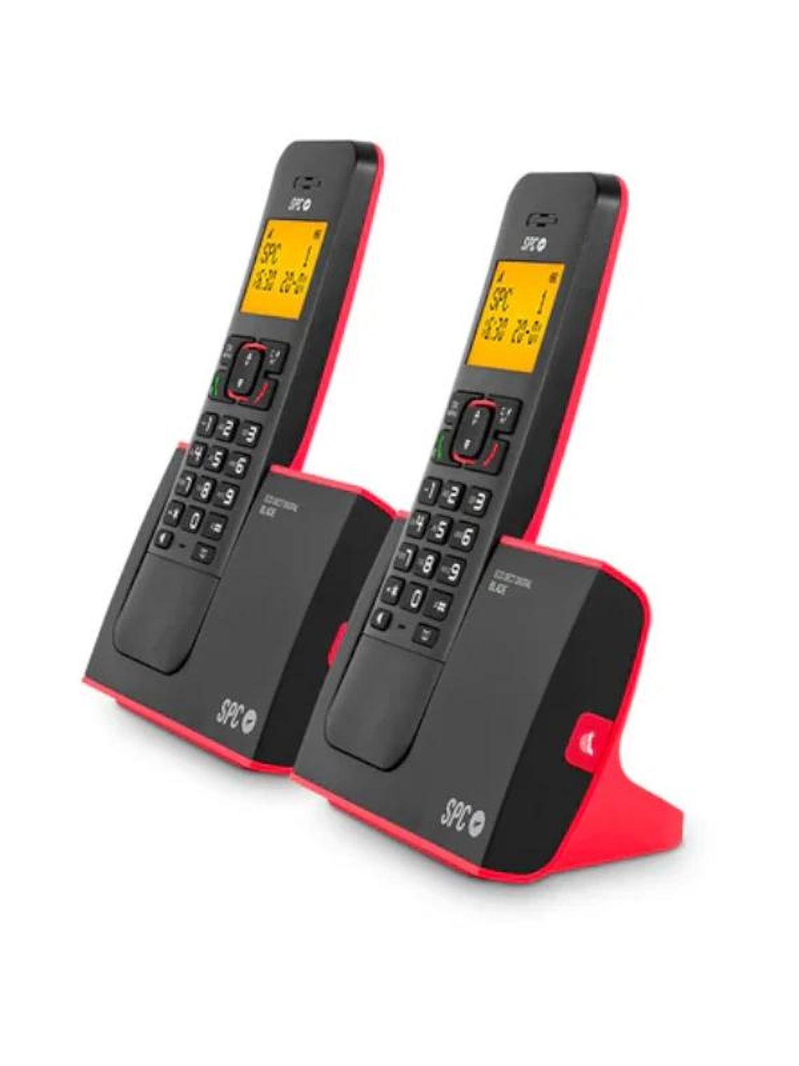 SPC 7292RC2 Telefono DECT BLADE ID AG50 Rojo Duo 2