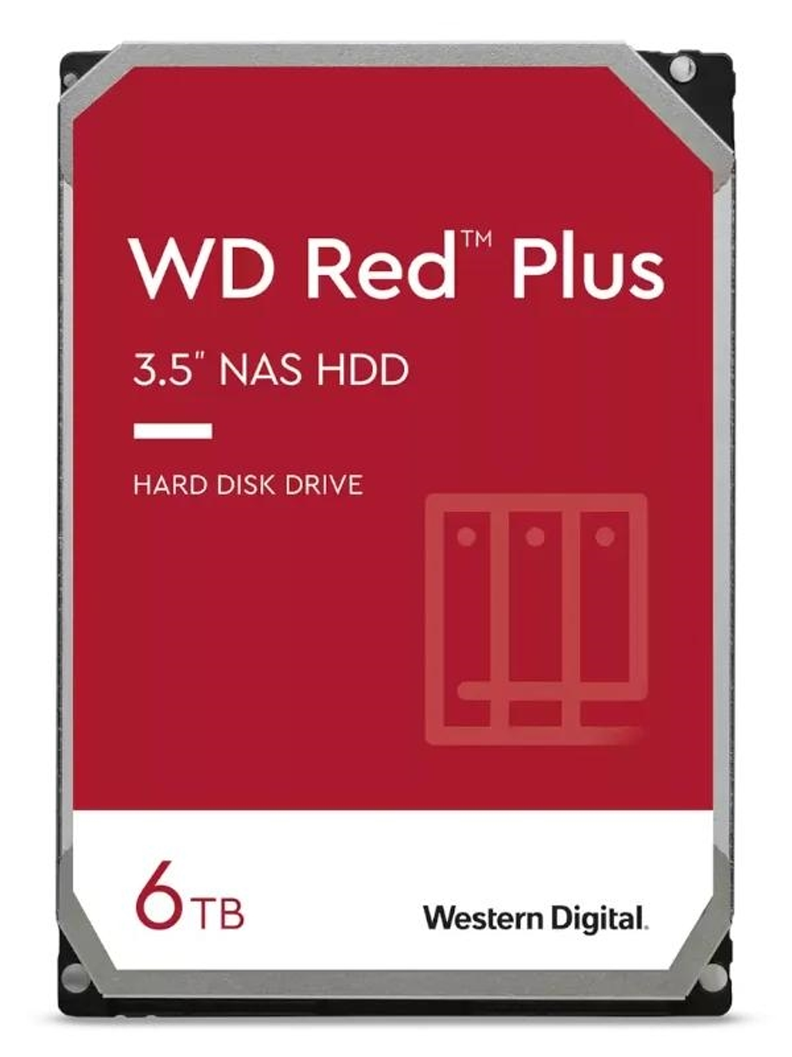 Western Digital Red Plus WD60EFPX 6TB SATA-600 1