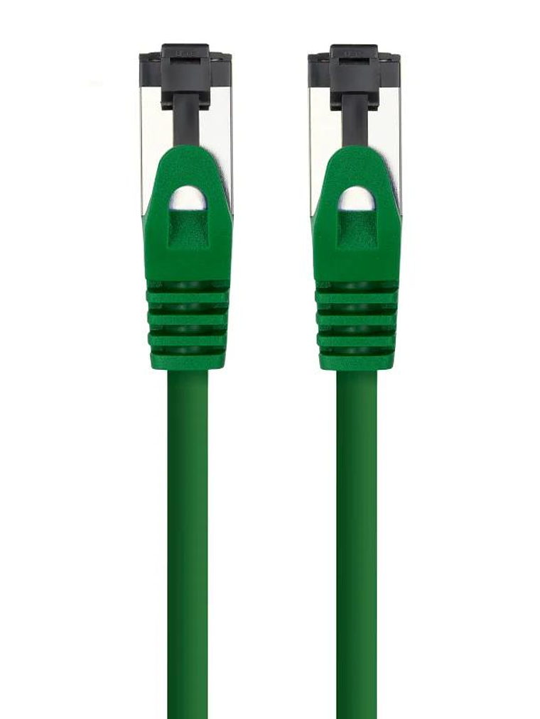 Nanocable Cable red Cat. 8.1 2GHZ SSTP Verde 0,30m 3