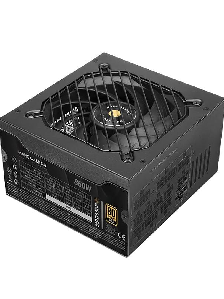 Mars Gaming Fuente MPB850PSI 80plus Gold 1
