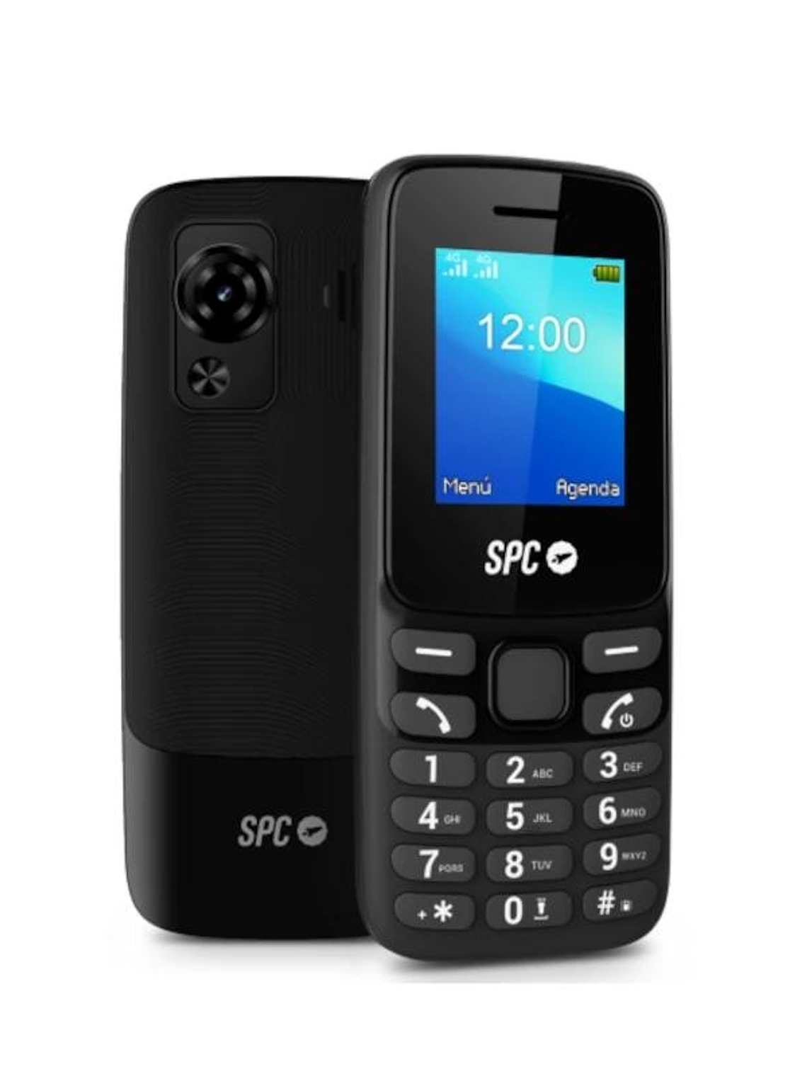 SPC 2340N Talk 2 4G Telefono Movil BT FM Negro 1