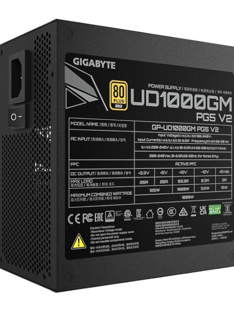 Gigabyte Fuente Alimentación GP-UD1000GM PG5 V2 3
