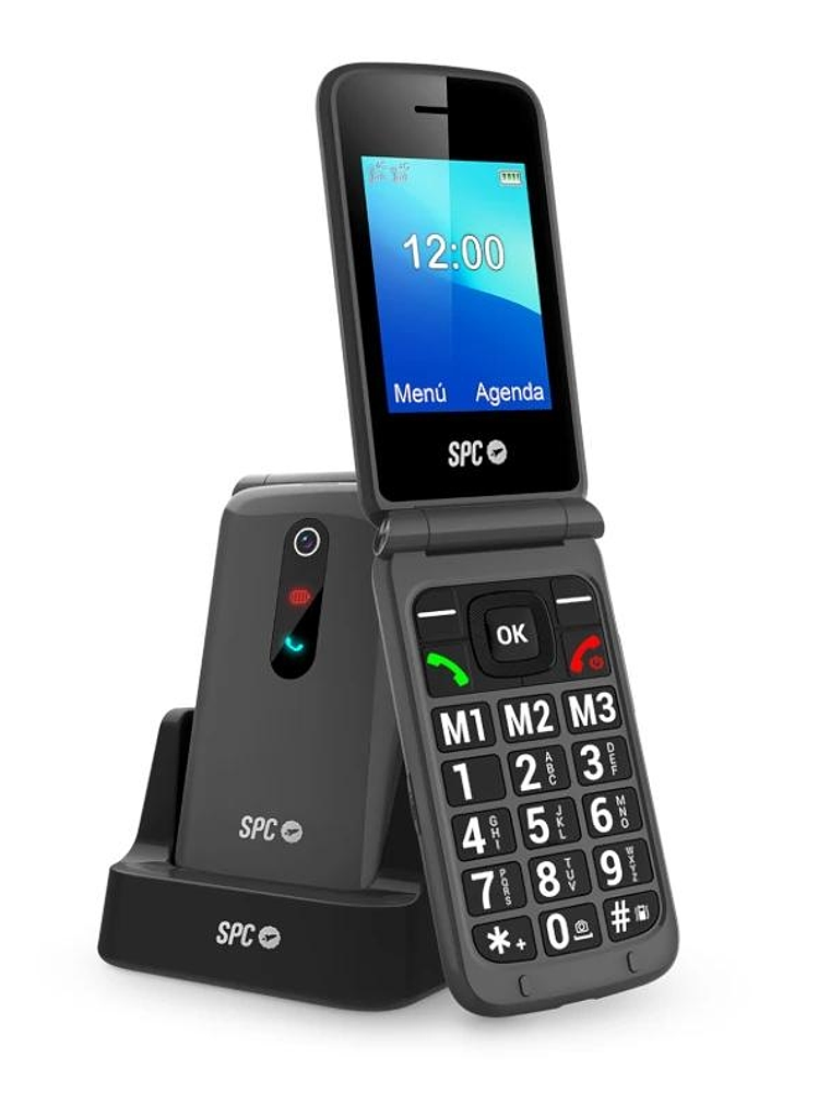 SPC 2339N Movil Stella 3 4G BT FM + Dock Negro 1