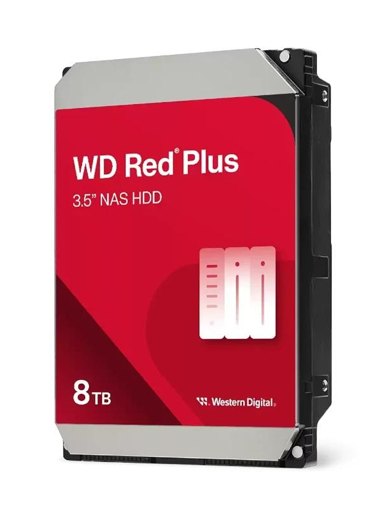 Western Digital Red Plus WD80EFPX 8TB SATA-600 1