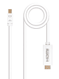 Nanocable Cable Conversor Mini DP/ HDMI 2 M Blanco - Miniatura 1