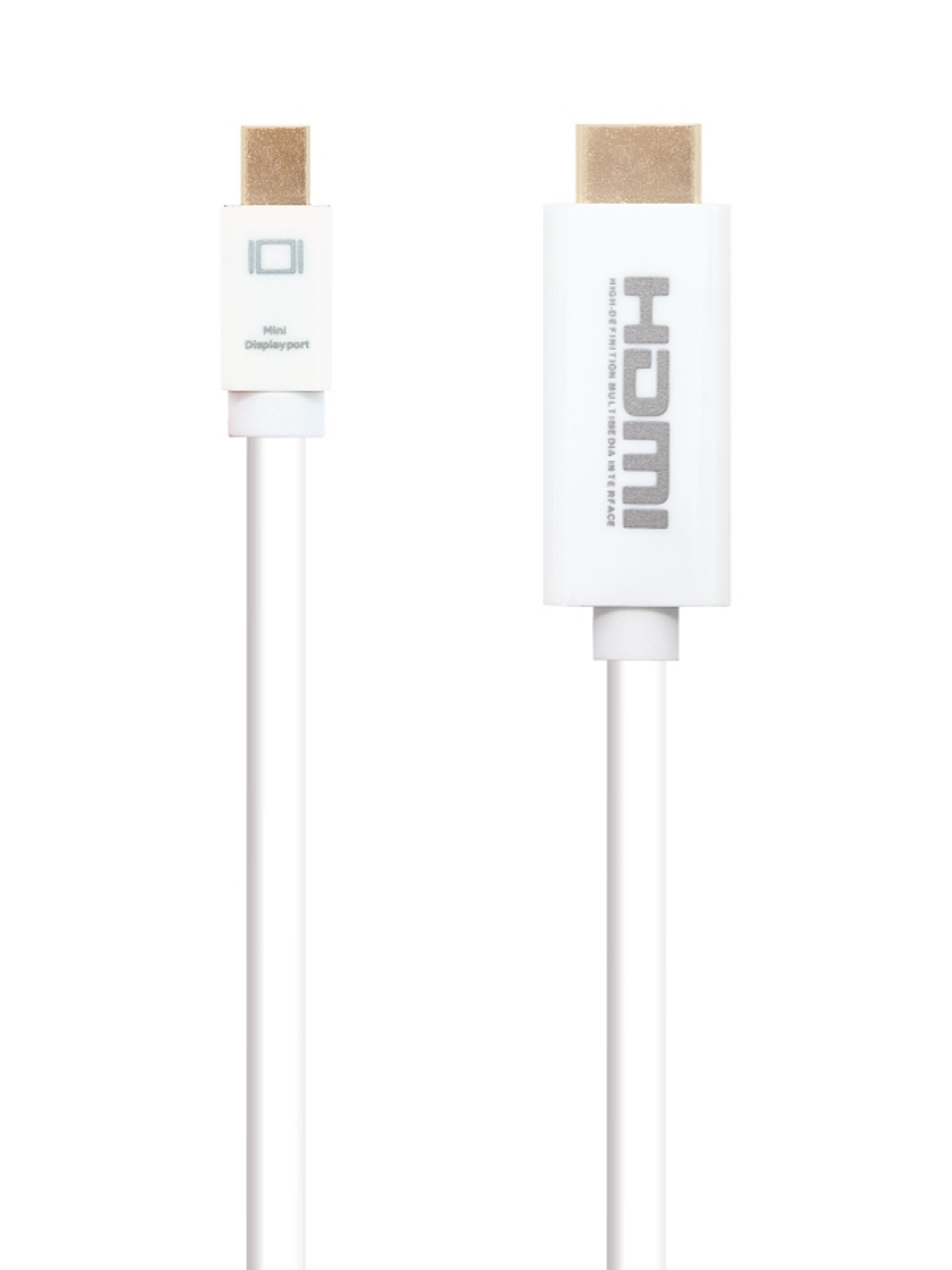 Nanocable Cable Conversor Mini DP/ HDMI 2 M Blanco 2
