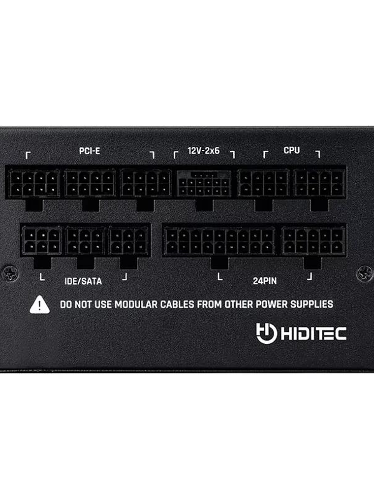 Hiditec Fuente GDX850 V3 80PLUS Gold Atx 3.1 PCIe 3