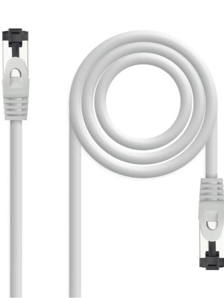 Nanocable Cable red Cat. 8.1 2GHZ SSTP Gris 5m 1