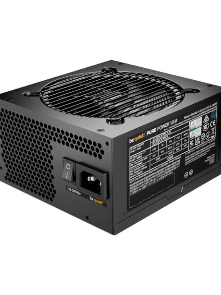 be quiet! Fuente PURE POWER 13M 1000W 20+4 pin ATX 3