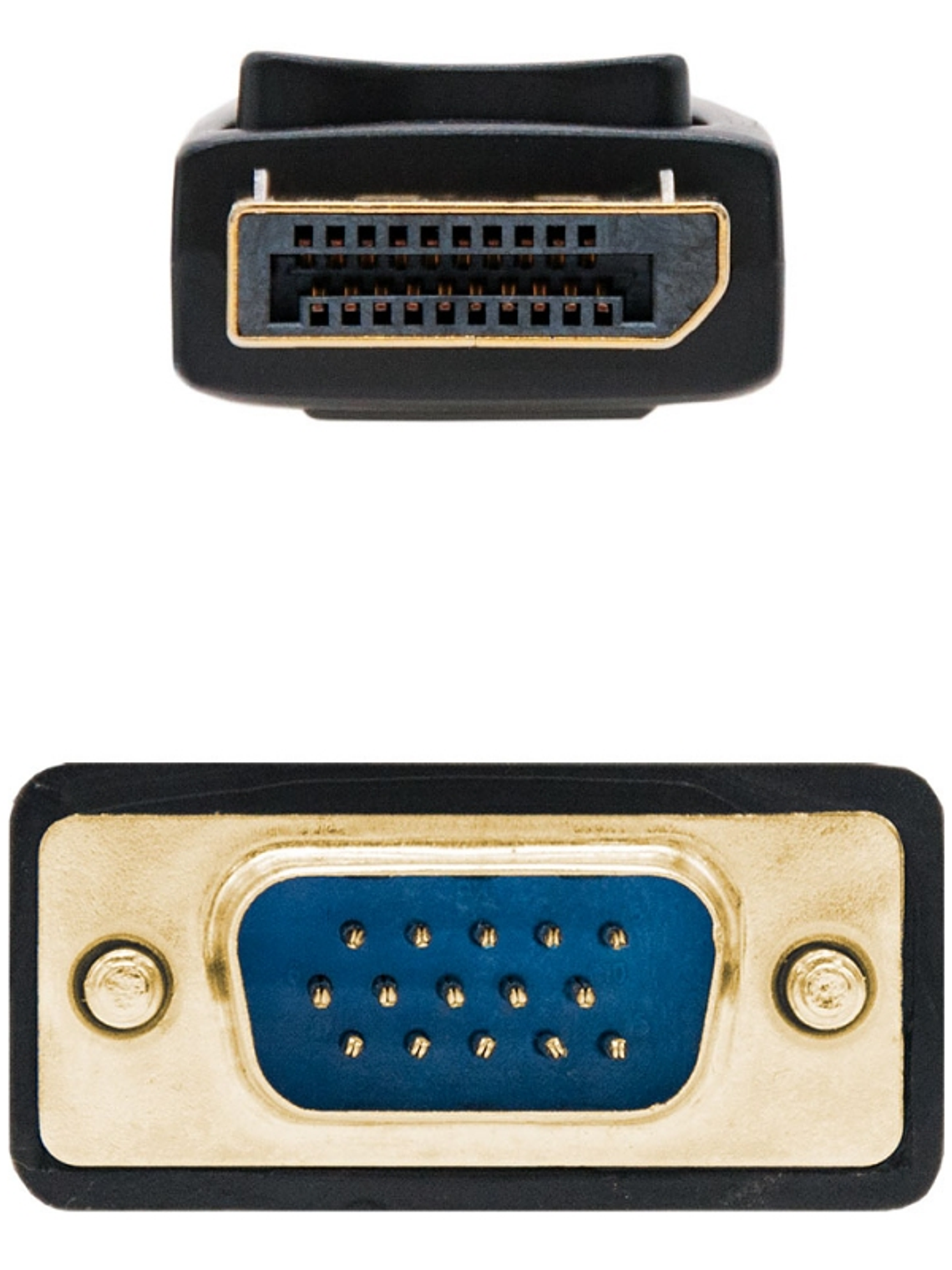 Nanocable Cable Conversor DP a VGA negro, 2 M 3