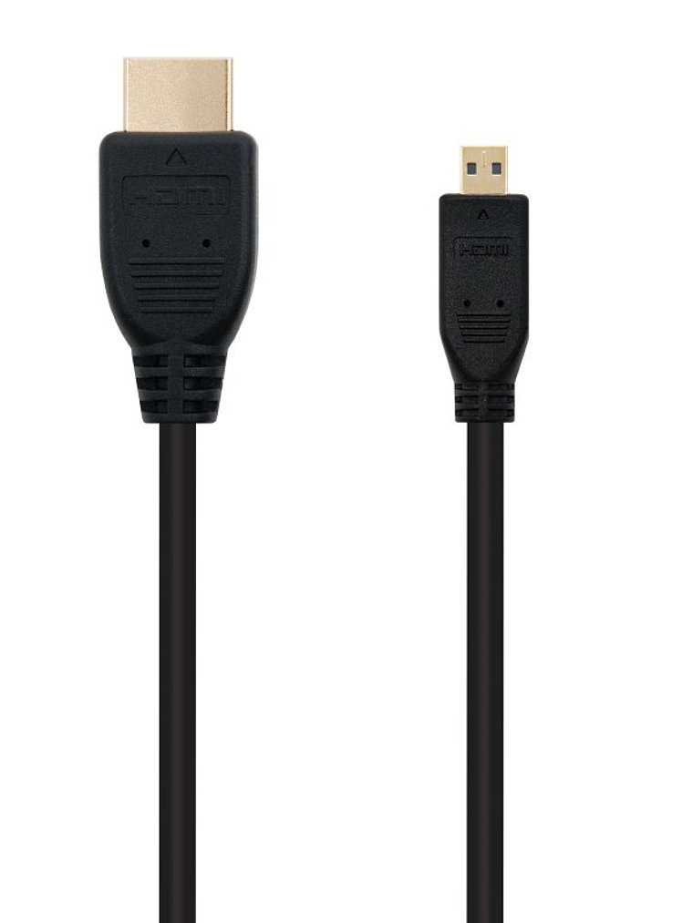 Nanocable Cable Micro HDMI 1.4  A/M-D/M 0.8 M 2