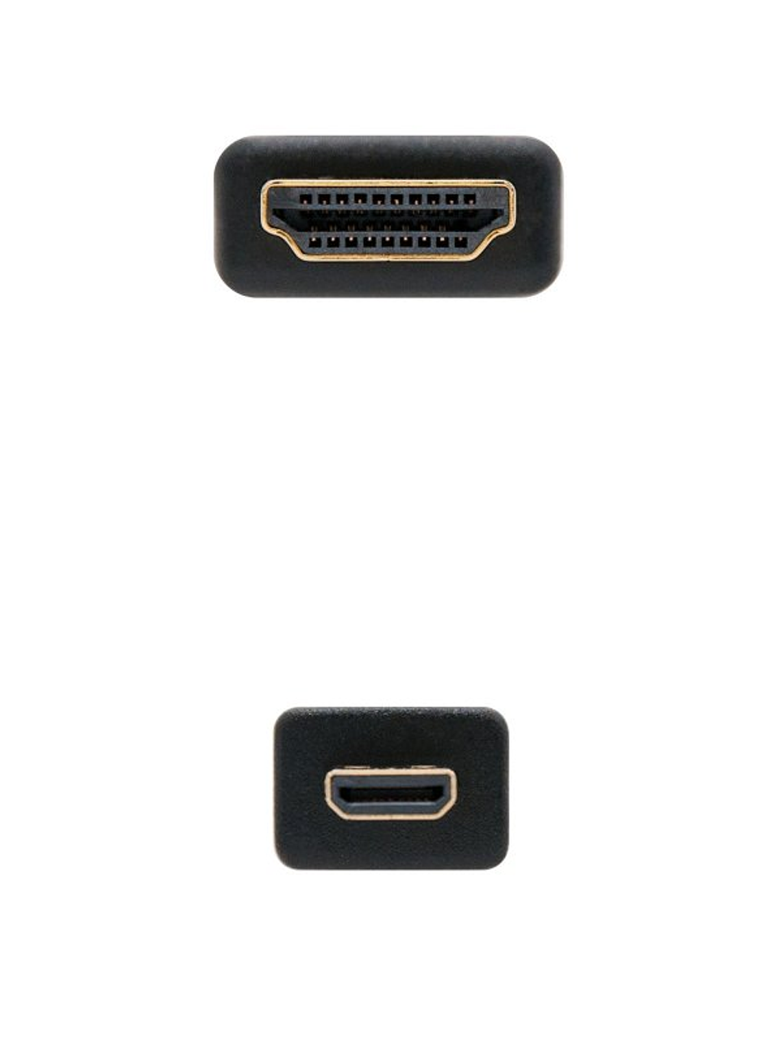 Nanocable Cable Micro HDMI 1.4  A/M-D/M 0.8 M 3