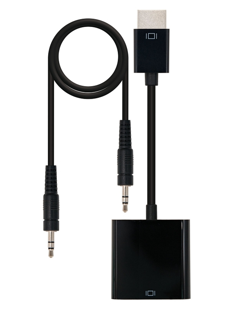 Nanocable Conversor HDMI/SVGA+AUDIO HDMI/M-SVGA/H 1