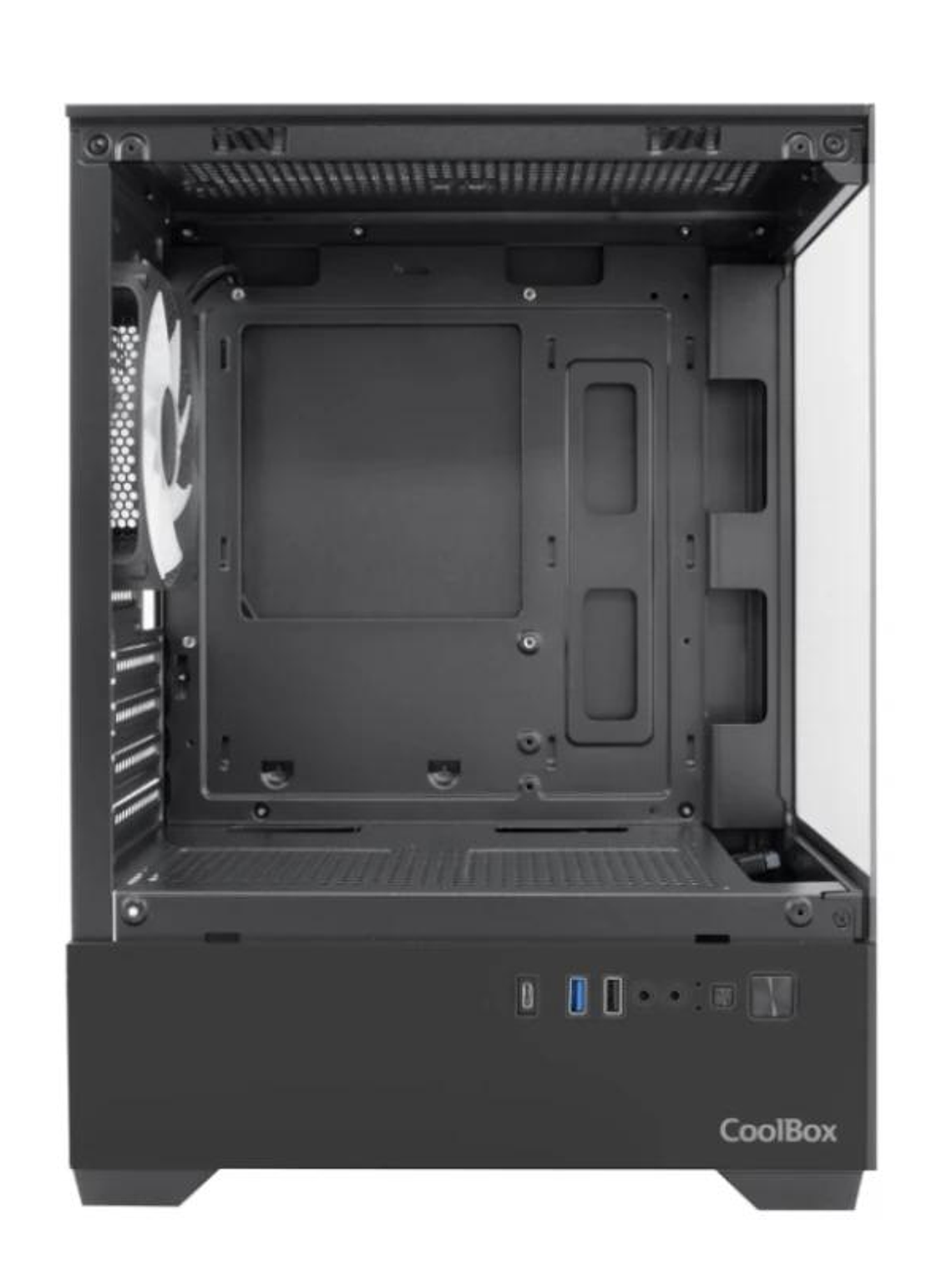 Coolbox Caja Gaming MATX GM200 V.Lite S.FTE ARGB N 3