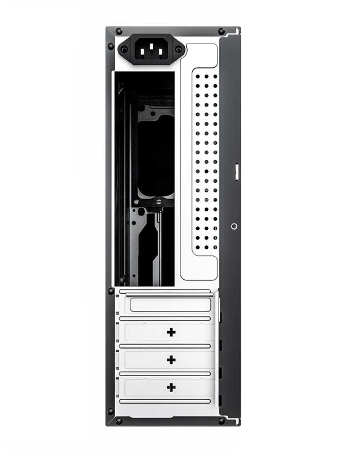 COOLBOX CAJA MATX T313 SLIM FTE.500GR-S 500W USB-C 4