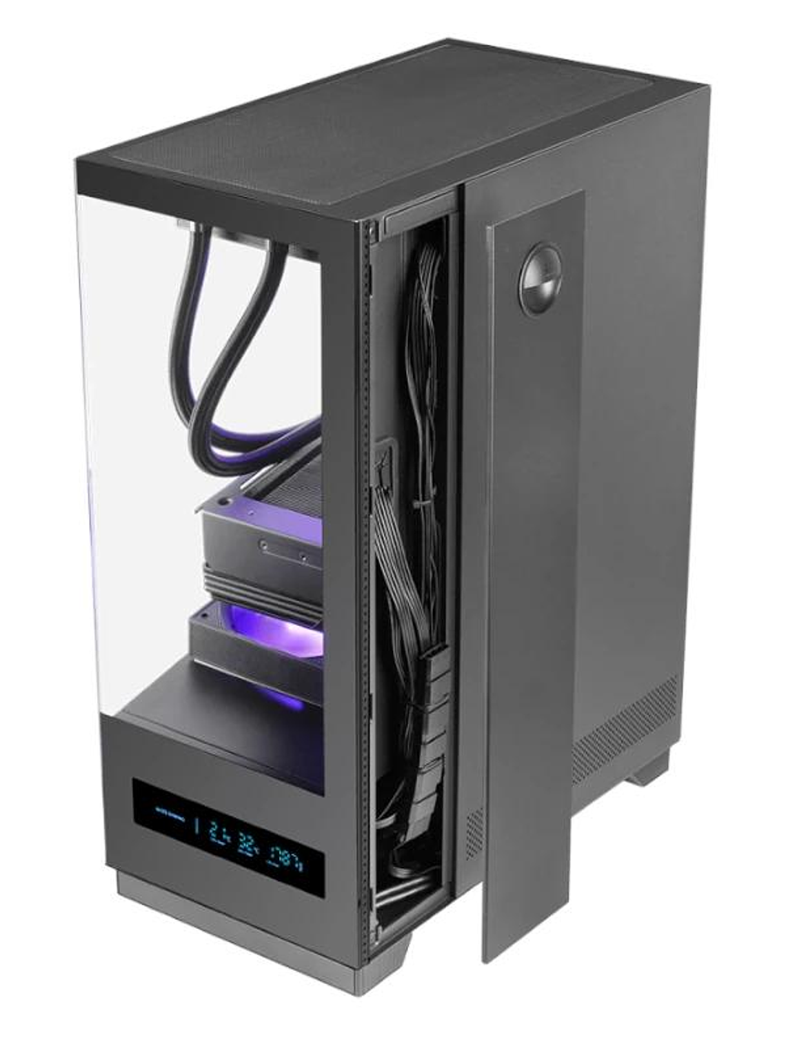 MARS GAMING Caja Atx Pantalla Monitor Negro 2