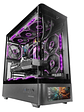 MARS GAMING Caja ATX Pantalla IPS 7,2
