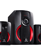 Hiditec Altavoces 2.1 Multimedia H400 40W Blt Radi - Miniatura 1