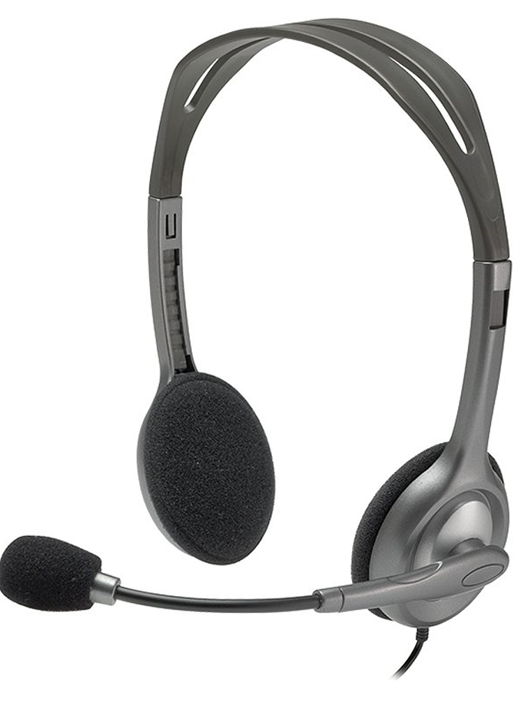 Logitech H110 auriculares + micro estéreo 1