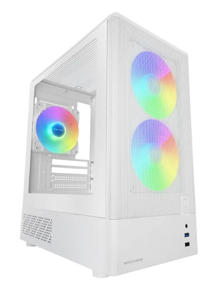 Mars Gaming Caja Micro-atx MC-ONYXW Blanca 1