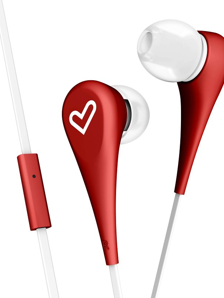 Energy Sistem Auricular Intrauditivo Style 1 Rojo 3