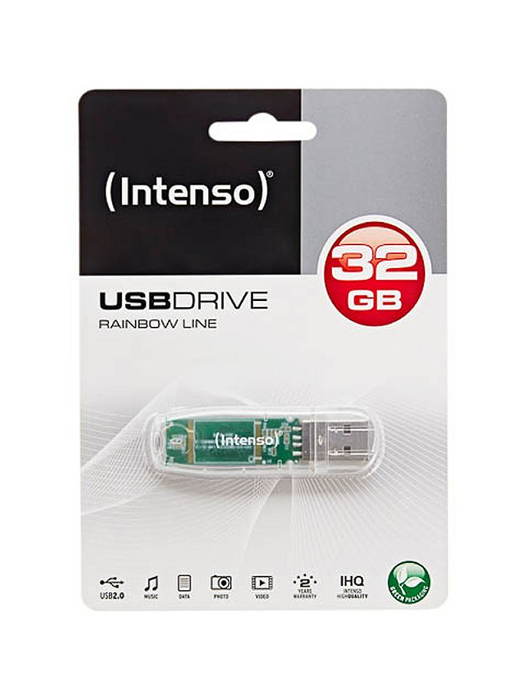 Intenso 3502480 Lápiz USB 2.0 Rainbow 32GB Transp 2
