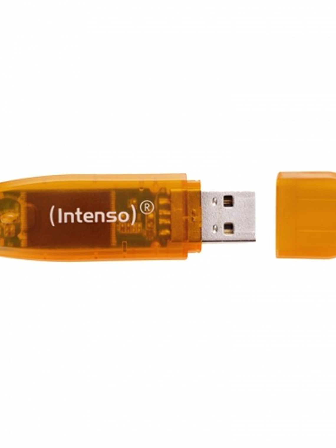Intenso 3502490 Lápiz USB 2.0 Rainbow 64GB Naranja 3