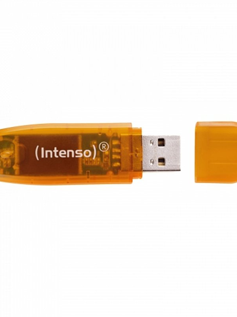 Intenso 3502490 Lápiz USB 2.0 Rainbow 64GB Naranja 3
