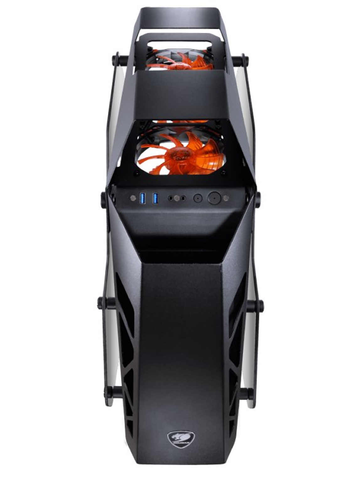 Cougar Caja Miditorre Conquer Cristal Templado 3