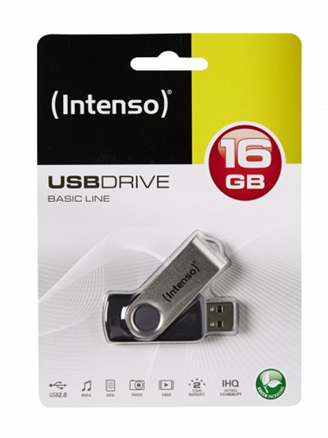 Intenso 3503470 Lápiz USB 2.0 Basic 16GB 2