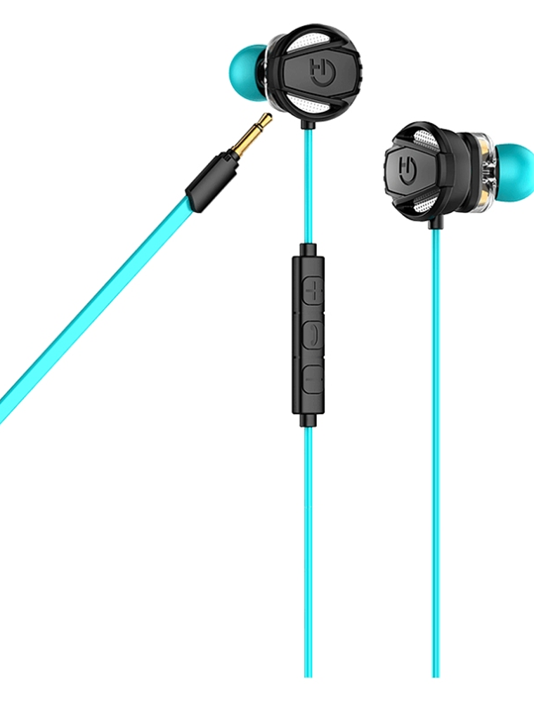 Hiditec Auricular Intra Taiko Gaming Dual Drive 4