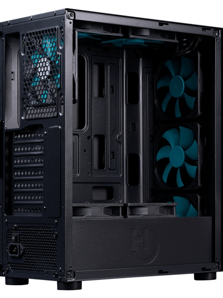 Hiditec Semitorre V20 PRO ARGB CRISTAL TEMPLADO 2