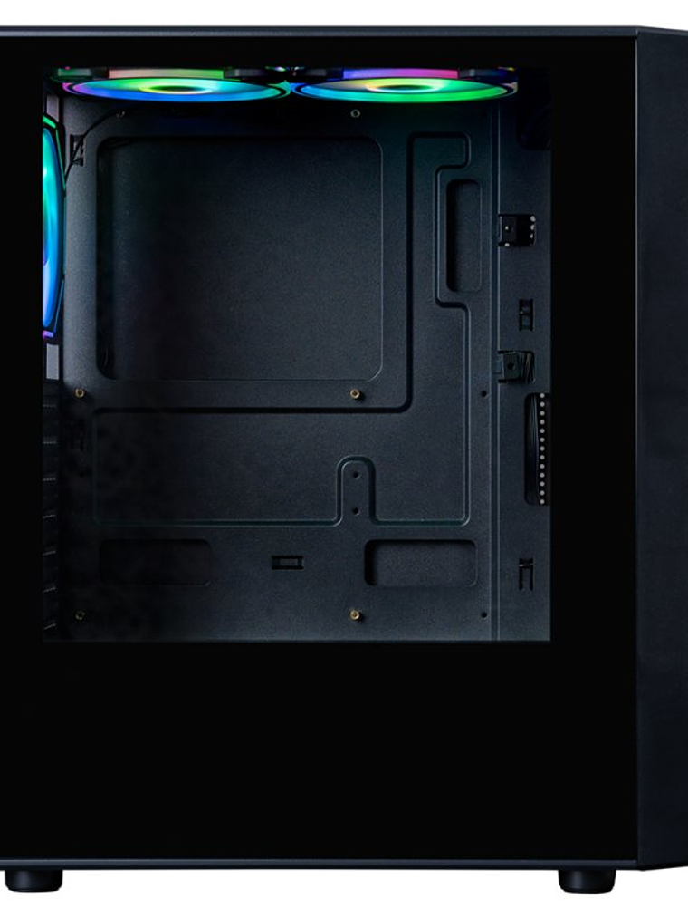 Hiditec Semitorre V30 PRO ARGB CRISTAL TEMPLADO 4