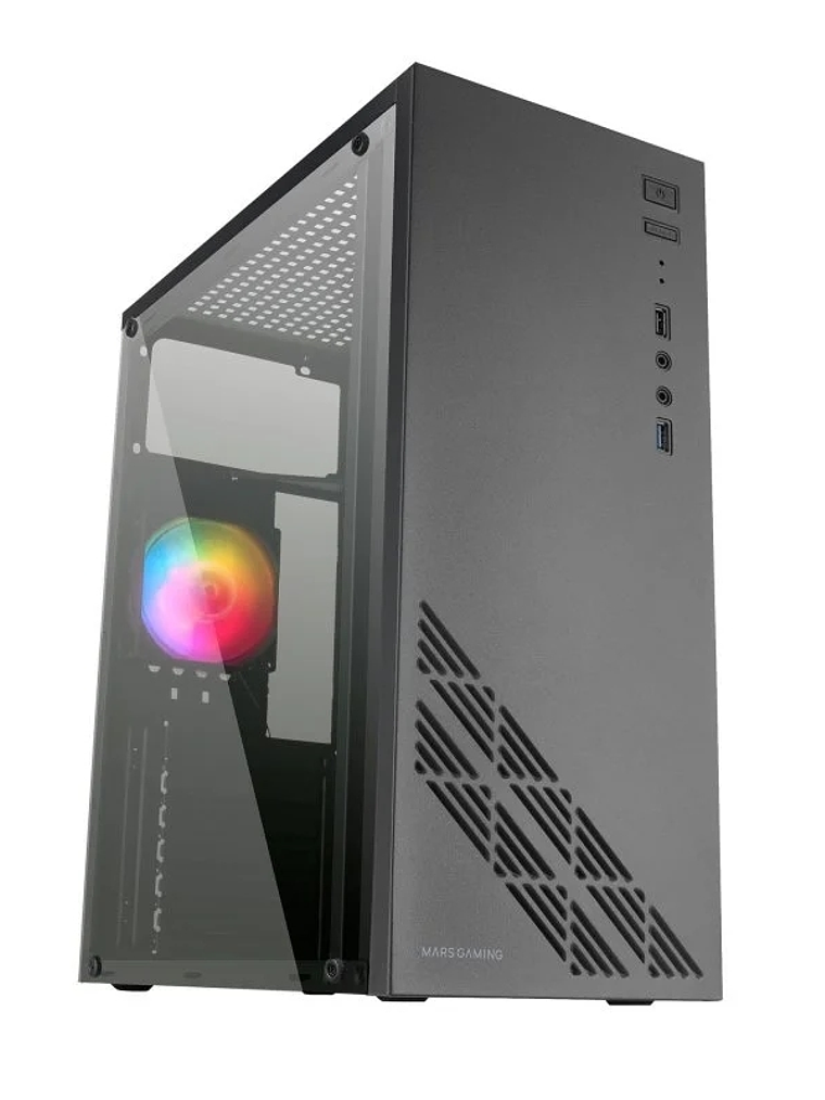 MARS GAMING Semitorre MC100 FRGB USB 3.0 Black 1