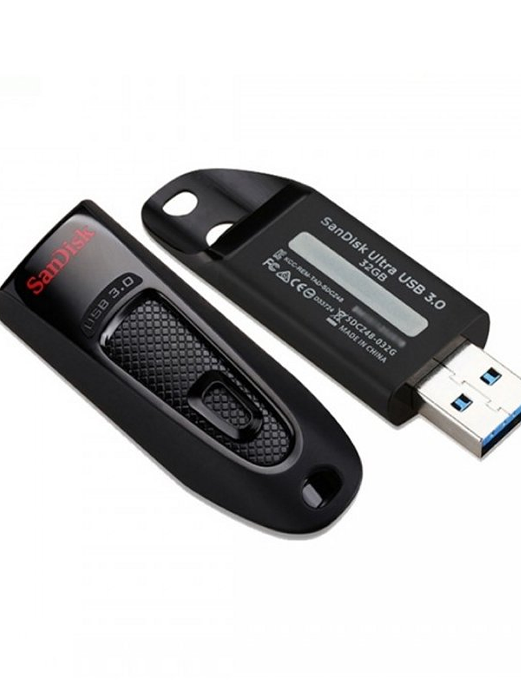 SanDisk SDCZ48-032G-U46 Lápiz USB 3.0 Ultra 32GB 2