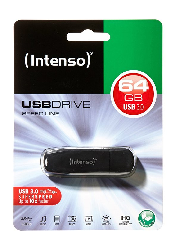 Intenso 3533490 Lápiz USB 3.2 Speed 64GB 3